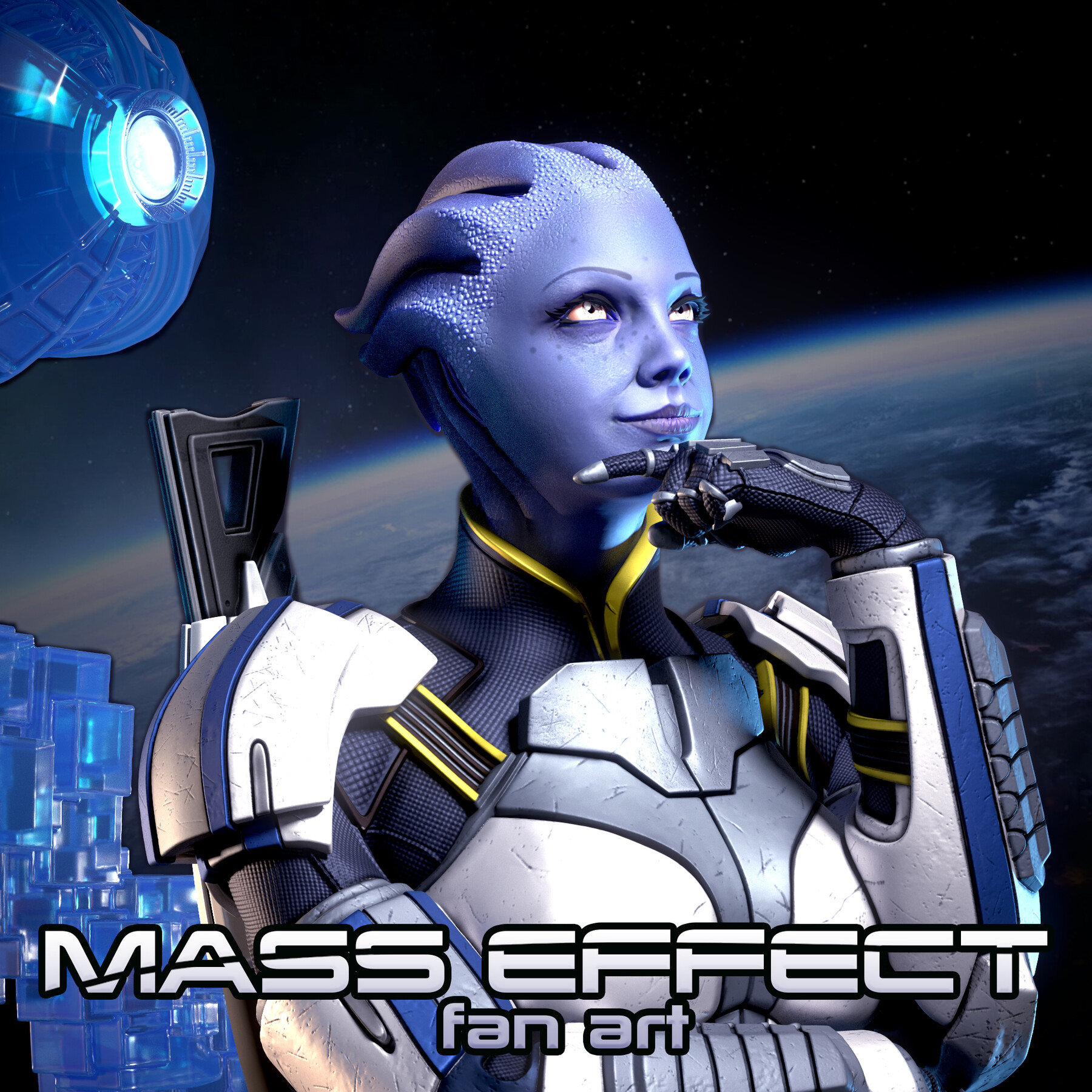 Artstation Mass Effect Fanart Liara Tsoni 3d Print Model Resources 9791