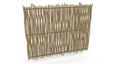 3D model bamboo and snaps separator