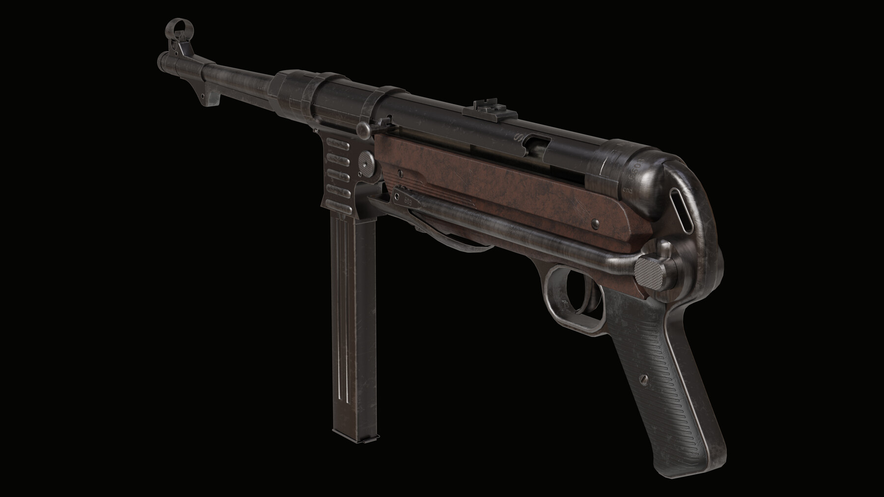 ArtStation - MP40 (Maschinenpistole 40) | Resources