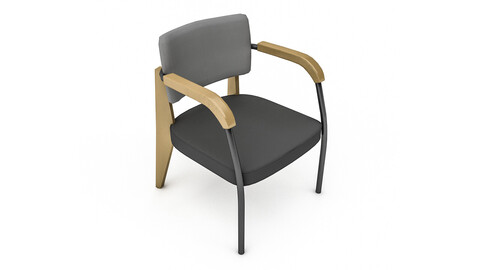 modern chair 05 3D model