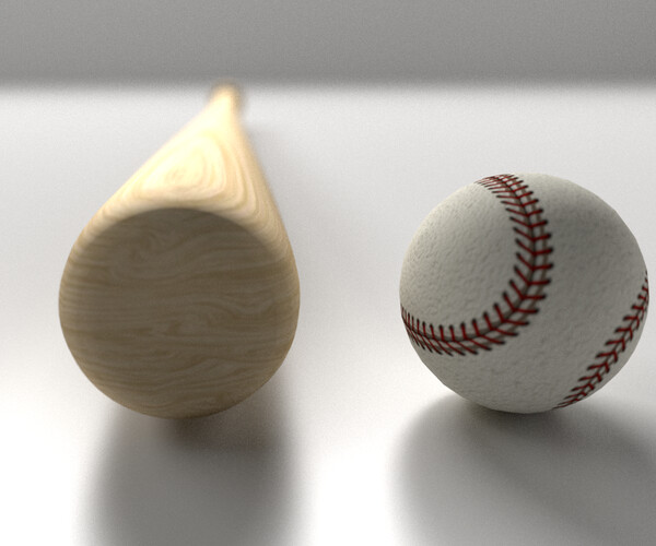ArtStation Baseball Bat Game Assets