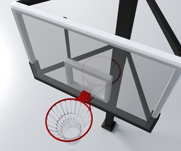 ArtStation Basketball Backboard Game Assets