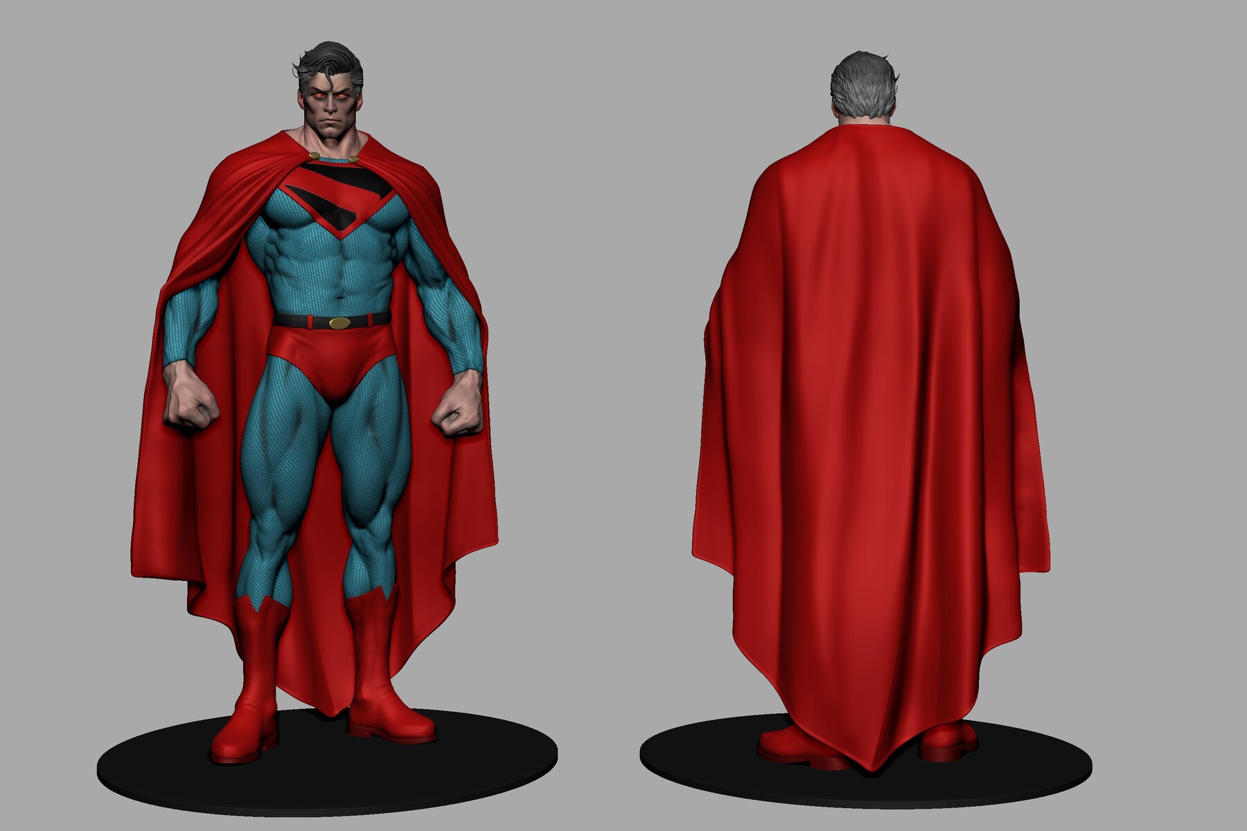 Artstation - Superman Ztl 