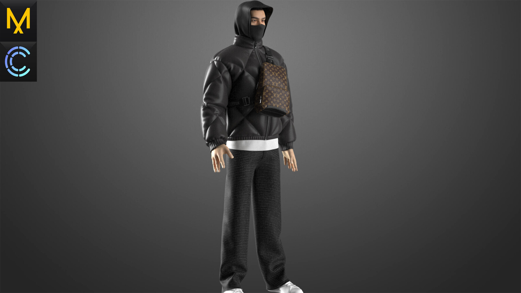 ArtStation - Louis Vuitton BackPack OBJ mtl FBX ZPRJ