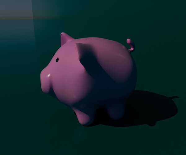 ArtStation Piggy Bank Game Assets