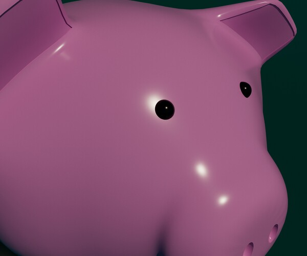 ArtStation Piggy Bank Game Assets