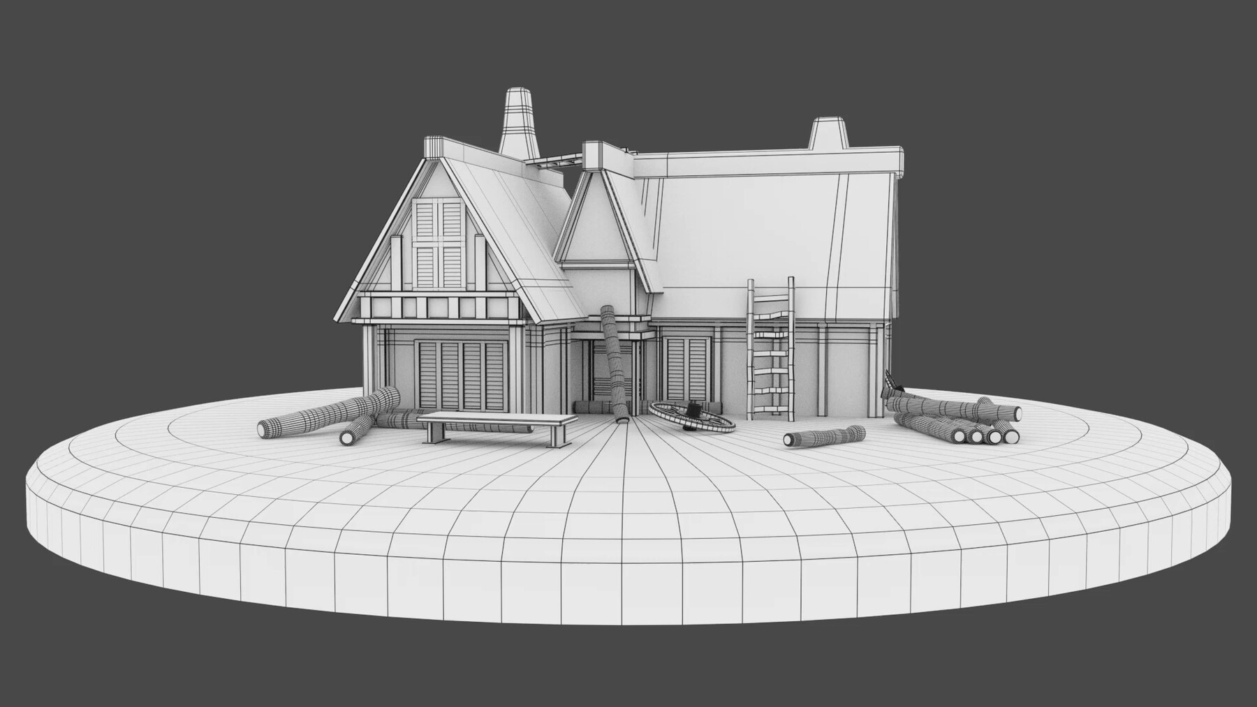 ArtStation - Medieval Hut | Resources