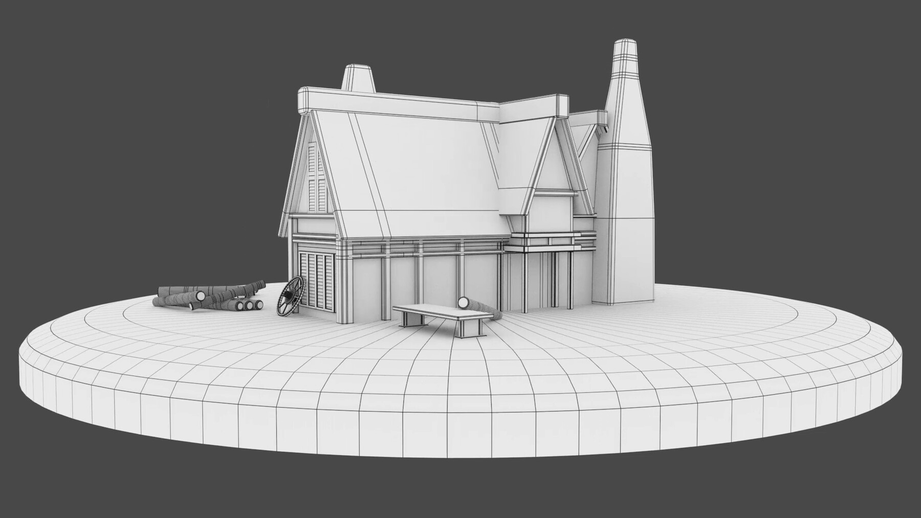 ArtStation - Medieval Hut | Resources