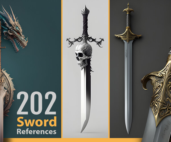ArtStation - 202 Sword references | Artworks