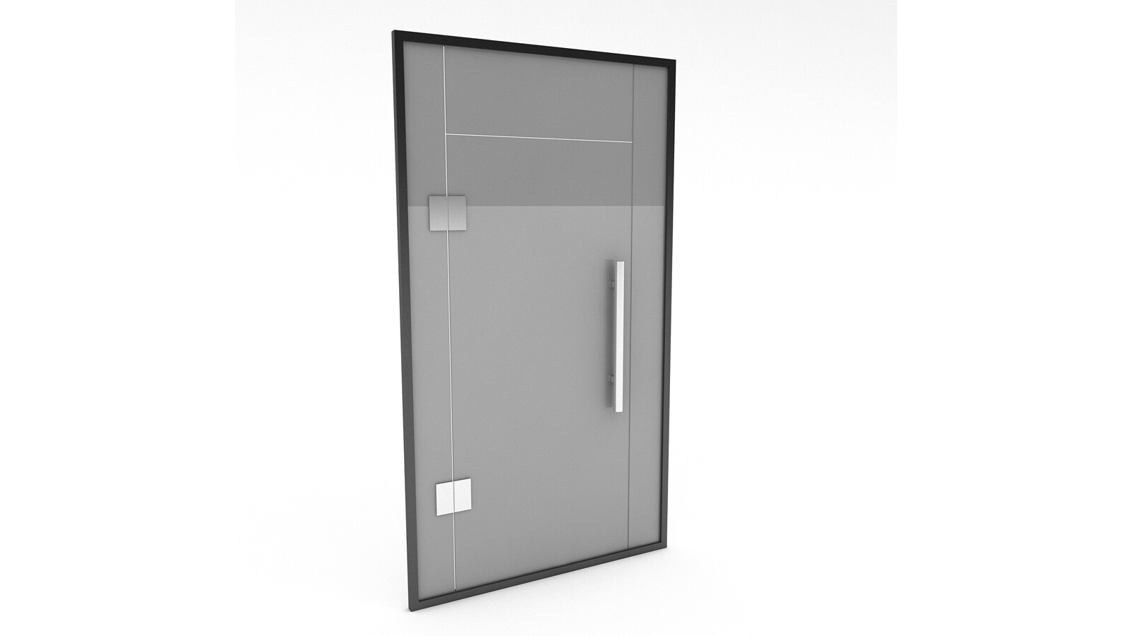 Artstation Office Glass Door 02 Model Resources 7887