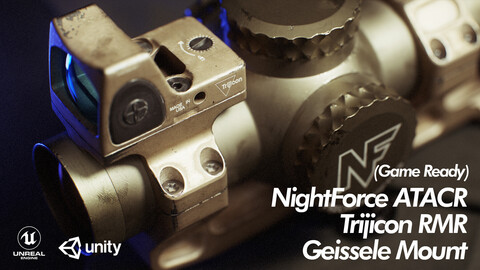 NightForce ATACR / Geissele / Trijicon RMR (Game Ready)