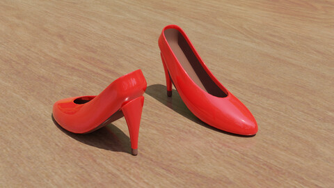 Red heels shoes