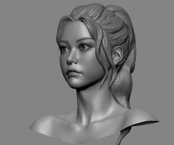 ArtStation - Female HeadSculpt | Resources