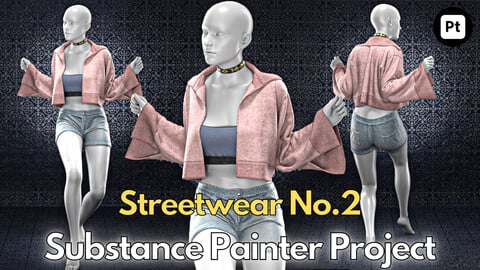 Streetwear No.2 : Substance Painter Project