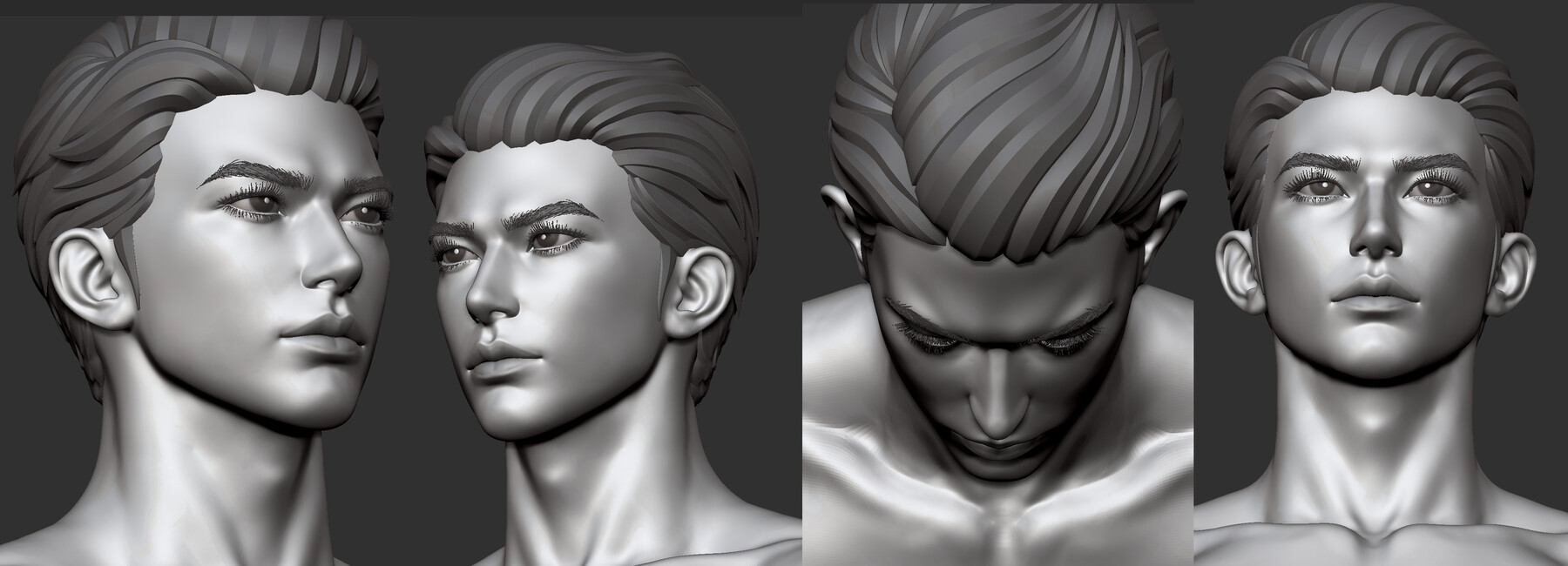 ArtStation - Fantasy goodlooking Man woman female male Realistic ...