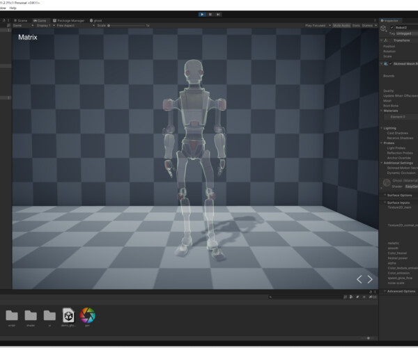 ArtStation - Unity VFX - Ghost Effect | Game Assets