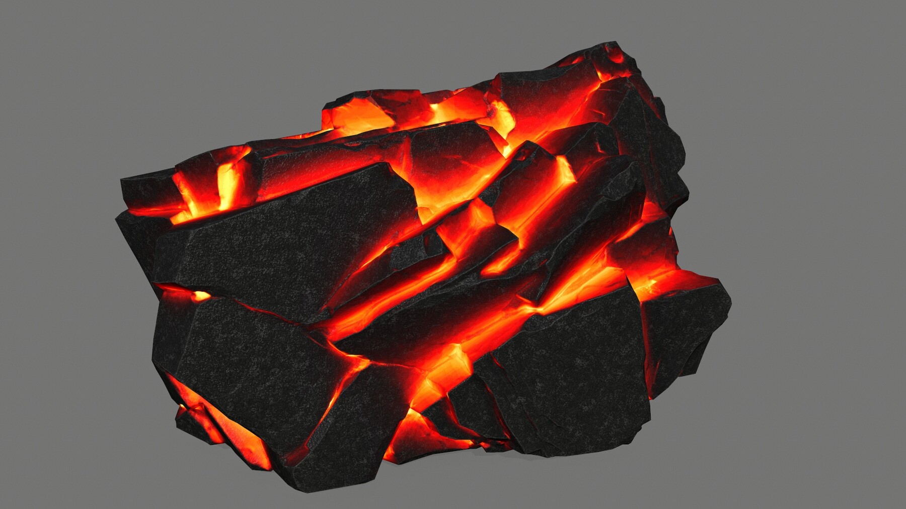ArtStation - lava rocks | Game Assets