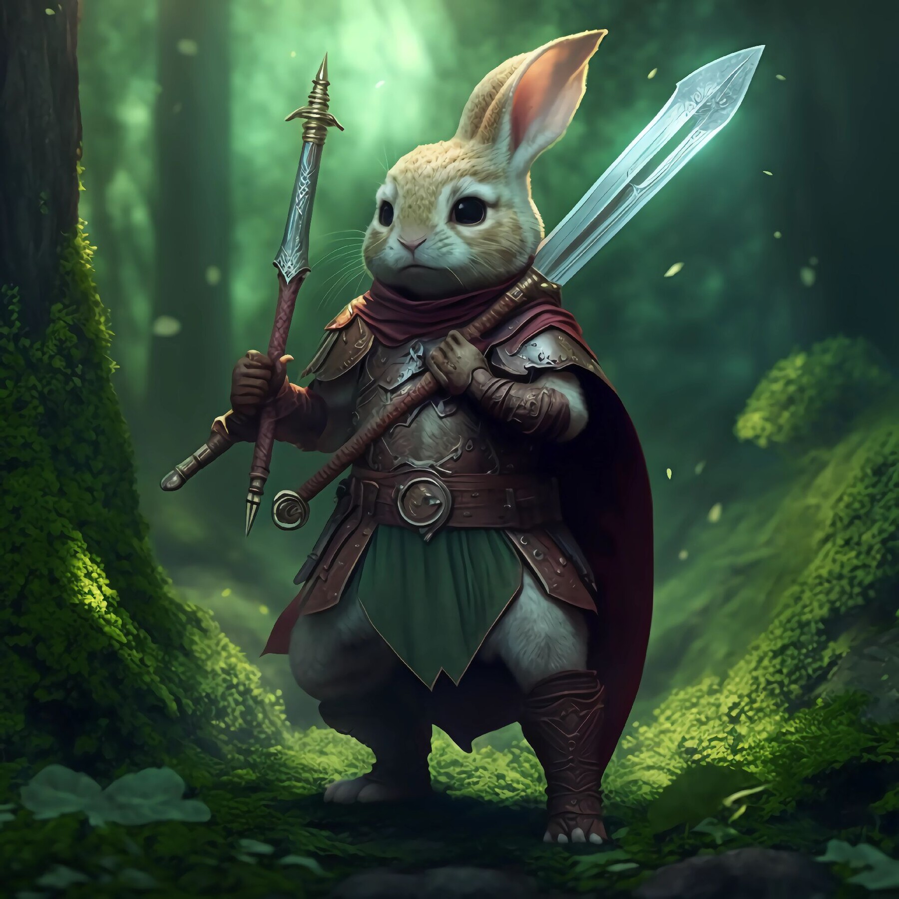 ArtStation - Forest Guardian-12 Animal Series Figures | Artworks