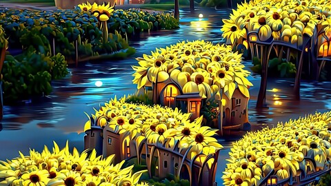 sunflower castle