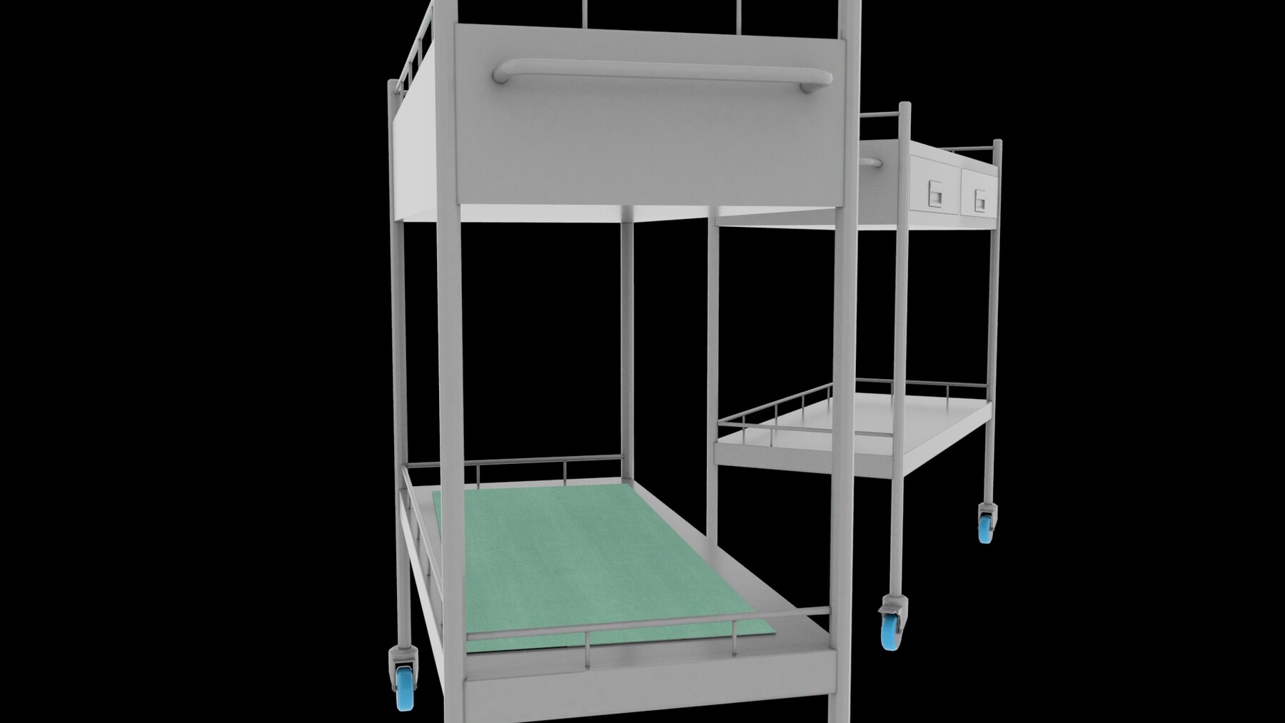 ArtStation Medical cart Resources