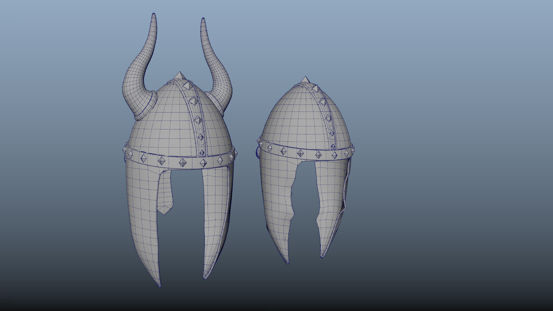 ArtStation - Stylized metal helmet of a knight PBR game ready Low-poly ...