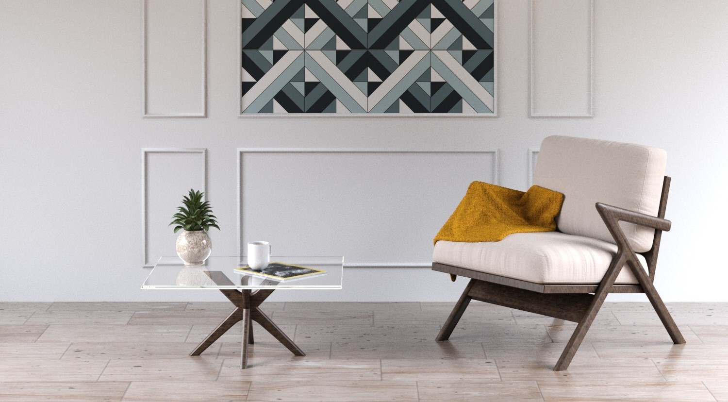 ArtStation - Free armchair model | Resources