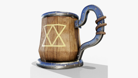 Cup Model with PBR texture