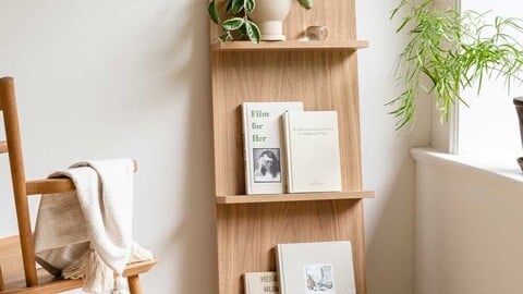 Magazine Rack 3 Tier Round Book Shelf