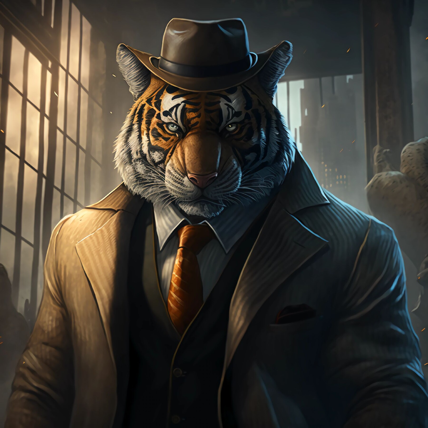 ArtStation - series of pictures of gentleman animals | Artworks