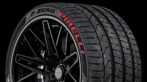 Pirelli P ZERO™  355/25 ZR21 (107Y) • 220/AA/A  • XL L (Lamborghini Rear) (Real World Details)