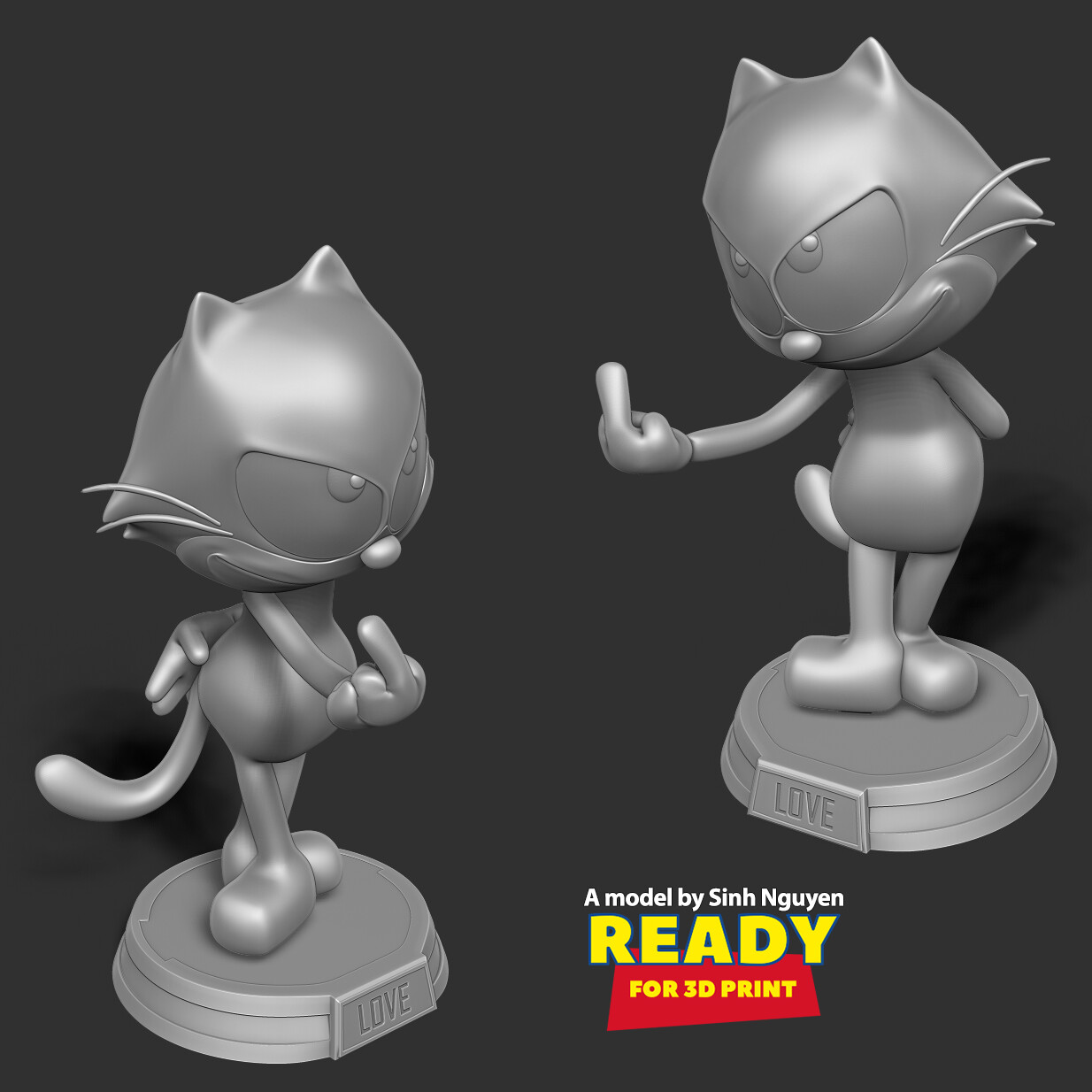 Shadow - Sonic The Hedgehog 2 Fanart 3D Print Model by Sinh Nguyen