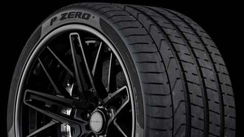 Pirelli P ZERO™ 355/25 ZR21 (107Y) • 220/AA/A • XL L (Lamborghini Rear) (Real World Details) CLEAN