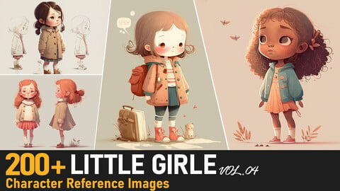 Little Girl VOL.04|6K Reference Images