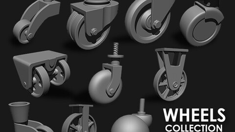 Wheels Collection Imm Brush Pack (10 in one)