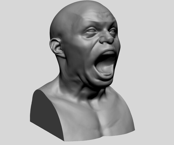 ArtStation - Male Head Printable A | Resources