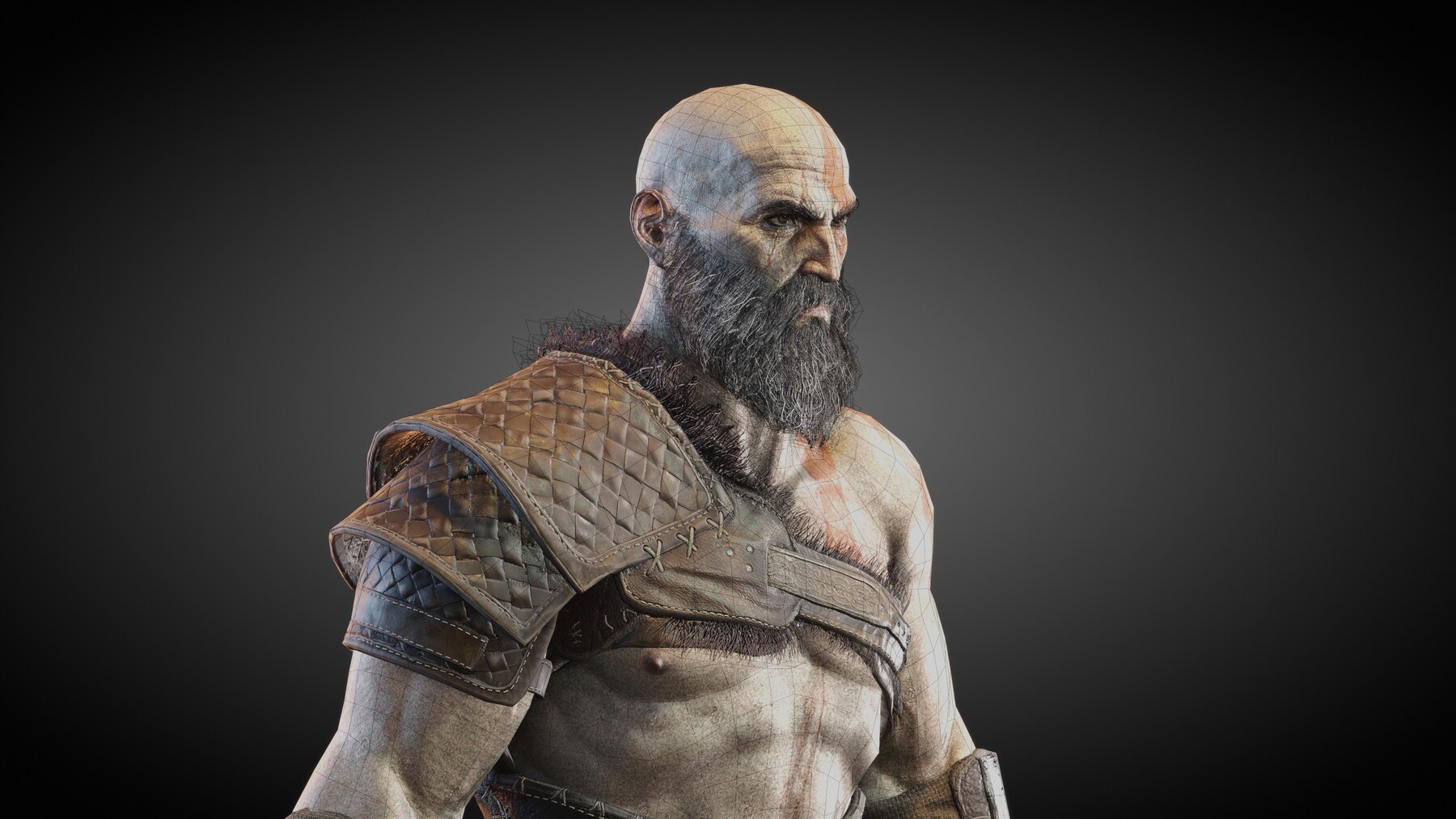 Kratos  God of War 4 - Finished Projects - Blender Artists Community