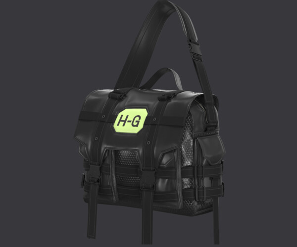 ArtStation NEW BACKPACK OBJ mtl FBX ZPRJ Game Assets