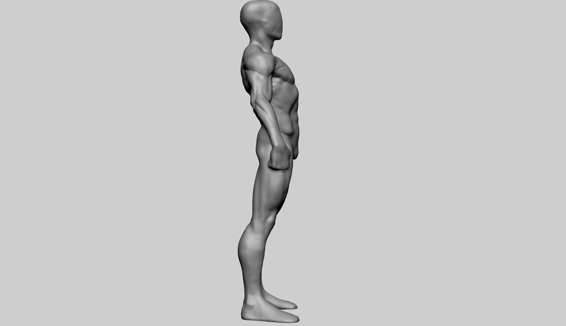 ArtStation - Base Male Anatomy Printable | Resources