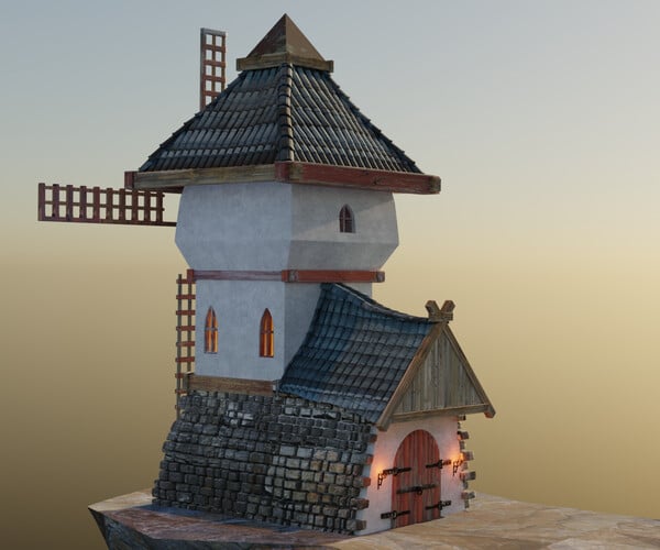 ArtStation - Windmill | Game Assets