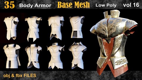 35 Body Armor Base Mesh vol16