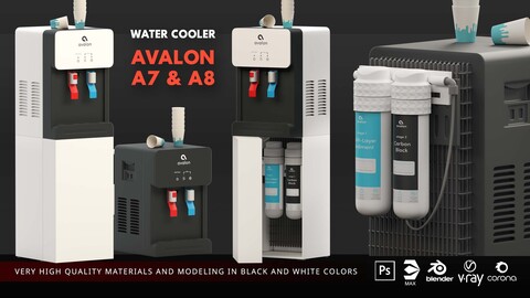 Avalon A7 and A8 Water Cooler