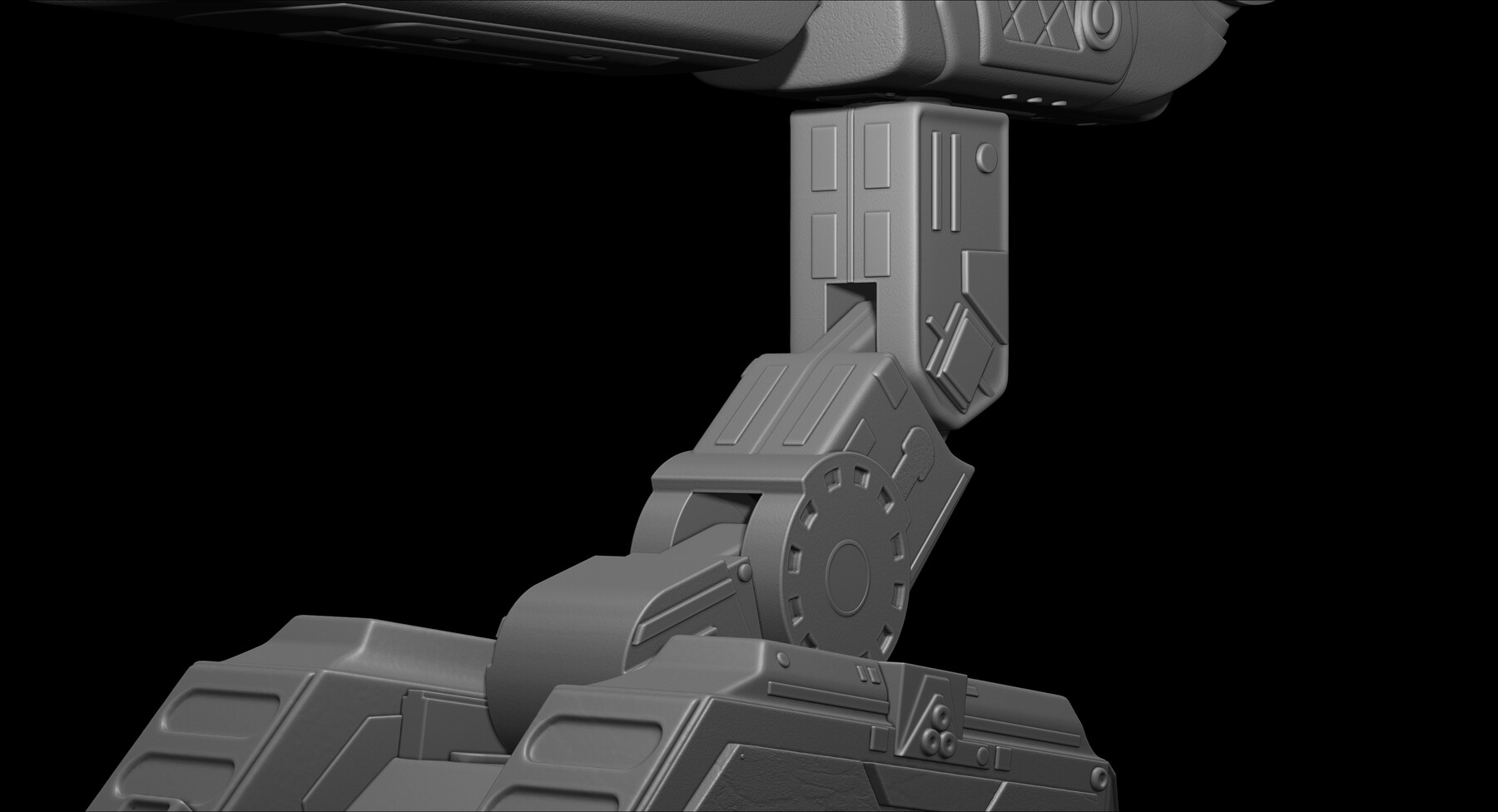 Artstation Predator Shoulder Cannon Plasma Two Size File Stl Obj