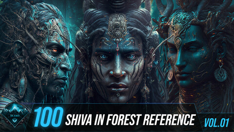 100 Shiva In Forest Reference