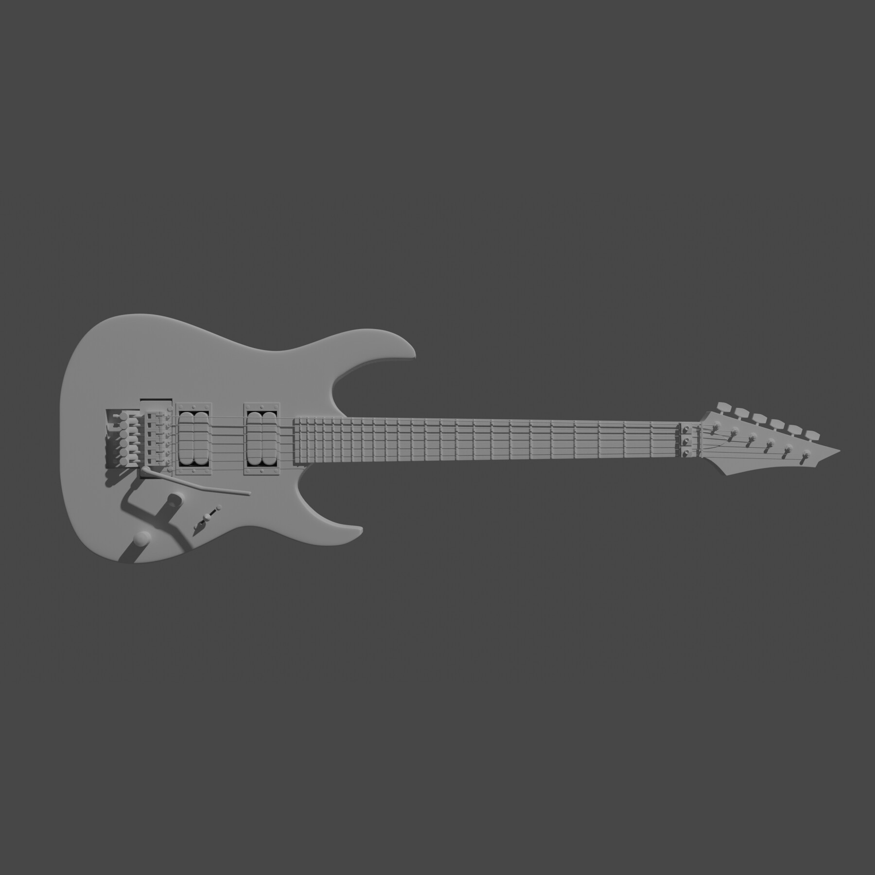 ArtStation Electric Guitar Game Assets