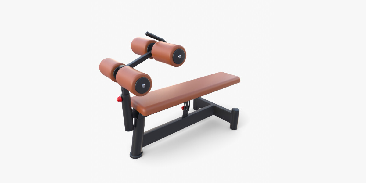 ArtStation - Adjustable crunch bench | Game Assets