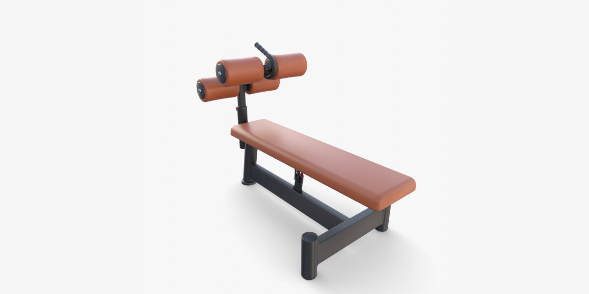 ArtStation - Adjustable crunch bench | Game Assets