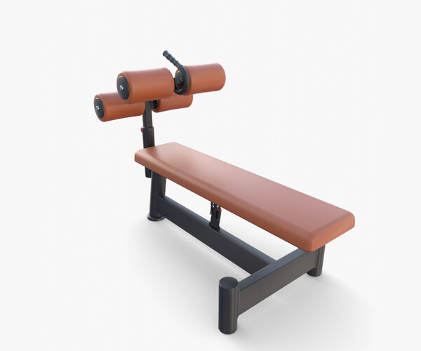 ArtStation - Adjustable crunch bench | Game Assets