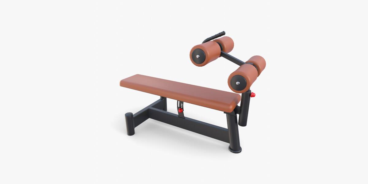 ArtStation - Adjustable crunch bench | Game Assets