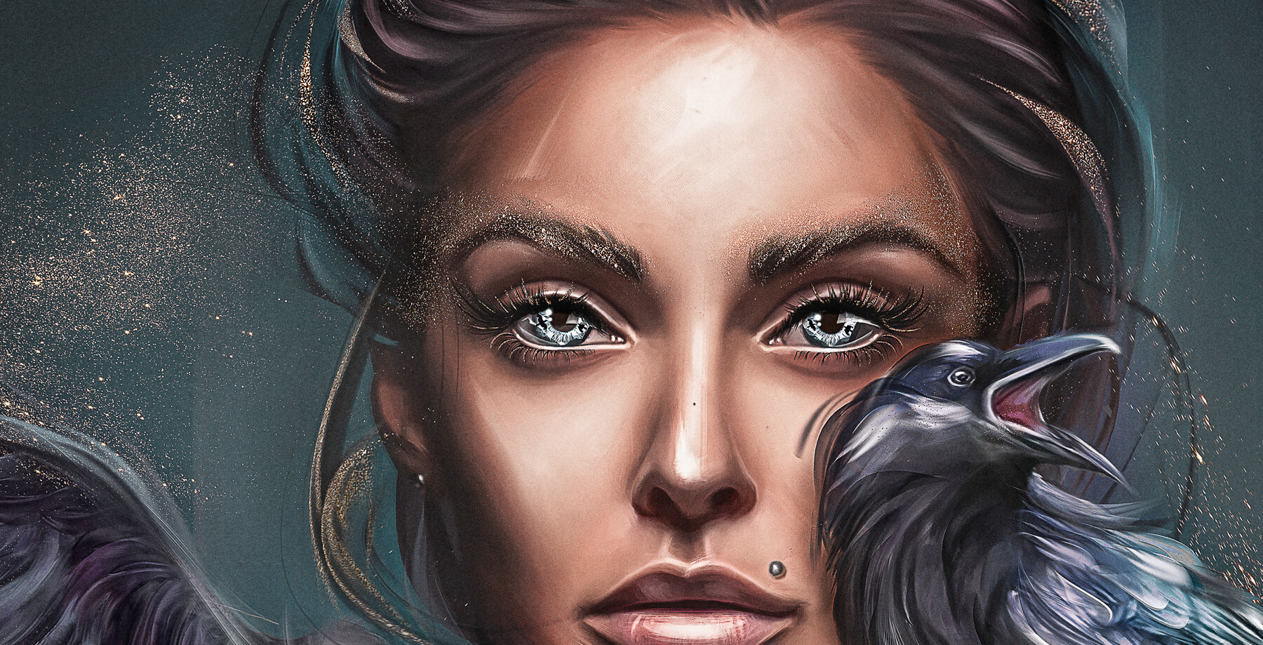 ArtStation 'Diamond Woman' Original High Resolution Artwork Woman Portrait Artworks