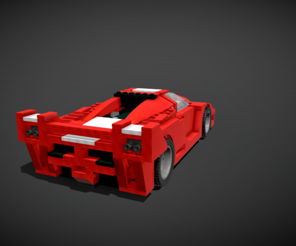 Artstation - Lego Ferrari Ffx 